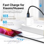 Кабель USB-Type-C Vention PVC PD 60W nickel-plated 3A 480Mbps 1.5m Black (COKBG)