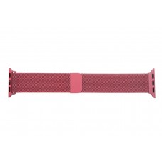 Браслет Metal Armorstandart Milanese Loop для Apple Watch 42mm 44mm Raspberry/Red (ARM55262)