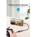 Адаптер Type-C-USB 3.0 Vention nickel-plated 5Gbps 3A 0.15m Gray (CCXHB)