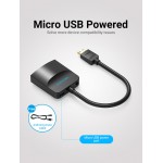 Адаптер MiniHDMI-VGA v.1.4 Vention 1080P 60Hz 0.15m 3.5 audio microusb power Black (AGABB) Адаптер MiniHDMI-VGA v.1.4 Vention 1080P 60Hz 0.15m 3.5 audio microusb power Black (AGABB)