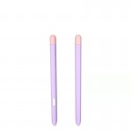 Чехол TPU Goojodoq Matt 2 Golor для стилуса Samsung Tab S7 11 T870 T875 S7 Plus 12.4 T970 T975 Violet/Pink