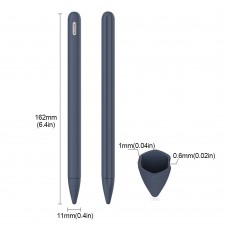 Чехол TPU Goojodoq Matt для стилуса Huawei M-Pencil 1 Gen CD52 Matepad Pro 10.8 Dark/Blue