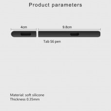 Чехол TPU Goojodoq Matt для стилуса Samsung Tab S6 10.5 P860 P865 Black