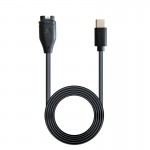 Кабель Type-C SK для Garmin Forerunner 935 945 245 245M Music 45 45S Approach S40 S60 X10 X40 1m Black