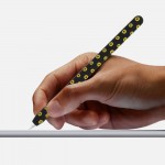 Чехол TPU Goojodoq Flowers Magnetic для стилуса Apple Pencil 2 Black