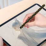 Чехол TPU Goojodoq Flowers Magnetic для стилуса Apple Pencil 2 Black