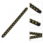 Чехол TPU Goojodoq Flowers Magnetic для стилуса Apple Pencil 2 Black