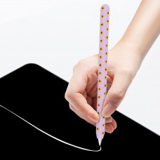 Чехол TPU Goojodoq Flowers Magnetic для стилуса Apple Pencil 2 Lavender