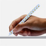 Чехол TPU Goojodoq Flowers Magnetic для стилуса Apple Pencil 2 Light Green