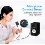 Кабель Audio 6.35мм-XLR Vention TRS PVC M/F nickel-plated 10m Black (BBEBL)