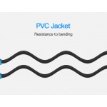 Кабель Audio XLR-XLR Vention PVC M/F nickel-plated 5m Black (BBFBJ)