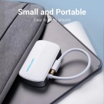 Адаптер 2 In 1 MiniDisplayPort-HDMI-VGA Vention M/2xF 4k 30Hz gold-plated 0.15m White (HBBWB) Адаптер 2 In 1 MiniDisplayPort-HDMI-VGA Vention M/2xF 4k 30Hz gold-plated 0.15m White (HBBWB)