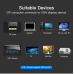 Адаптер DisplayPort-VGA v.1.2 Vention 1080P 60Hz gold-plated 0.15m Black (HBFBB)