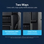 Адаптер HDMI-MicroUSB v.1.4 Vention WiFi Display 4K 30Hz 2.4G + 5G nickel-plated Black (ADJB0) Адаптер HDMI-MicroUSB v.1.4 Vention WiFi Display 4K 30Hz 2.4G + 5G nickel-plated Black (ADJB0)