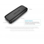 Адаптер HDMI-MicroUSB v.1.4 Vention WiFi Display 4K 30Hz 2.4G + 5G nickel-plated Black (ADJB0) Адаптер HDMI-MicroUSB v.1.4 Vention WiFi Display 4K 30Hz 2.4G + 5G nickel-plated Black (ADJB0)