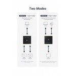 Сплиттер Video 2 In 1 HDMI-HDMI v.2.0 Vention F/2xF 4k 60Hz gold-plated Black (AFLI0)