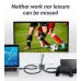 Сплиттер Video 2 In 1 HDMI-HDMI v.2.0 Vention F/2xF 4k 60Hz gold-plated Black (AFLI0)