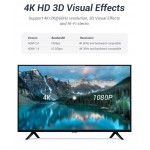 Сплиттер Video 2 In 1 HDMI-HDMI v.2.0 Vention F/2xF 4k 60Hz gold-plated Black (AFLI0)