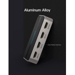 Сплиттер Video 3 In 1 HDMI-HDMI v.1.4 Vention F/3xF 4k 30Hz gold-plated Black (AFFH0)