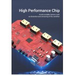 Сплиттер Video 3 In 1 HDMI-HDMI v.2.0 Vention F/3xF 4k 60Hz (Support: 20m HDR 3D) gold-plated Black (