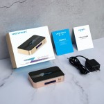 Сплиттер Video 4 In 1 HDMI-HDMI v.1.4 Vention F/4xF 4k 30Hz gold-plated Black/Gold (ACCG0)