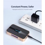 Сплиттер Video 4 In 1 HDMI-HDMI v.1.4 Vention F/4xF 4k 30Hz gold-plated Black/Gold (ACCG0)