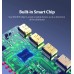 Сплиттер Video 4 In 1 HDMI-HDMI v.1.4 Vention F/4xF 4k 30Hz gold-plated Black/Gold (ACCG0)