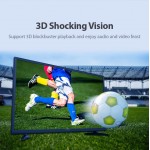 Сплиттер Video 4 In 1 HDMI-HDMI v.1.4 Vention F/4xF 4k 30Hz gold-plated Black/Gold (ACCG0)