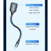 Адаптер USB-MiniUSB 5pin OTG 2.0 Vention PVC Round 2A 480Mbps nickel-plated 0.15m Black (CCTBB)
