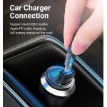 Адаптер USB-Type-C 2.0 Vention M/F PVC 3A 480Mbps nickel-plated Black (CDWB0)
