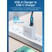 Адаптер USB-Type-C 2.0 Vention M/F PVC 3A 480Mbps nickel-plated Black (CDWB0)