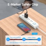 Кабель Type-C-Type-C Vention TPE Nylon 90° Degree PD 100W 5A 480Mbps nickel-plated 1.5m Grey (TAKHG) Кабель Type-C-Type-C Vention TPE Nylon 90° Degree PD 100W 5A 480Mbps nickel-plated 1.5m Grey (TAKHG)