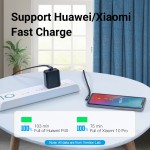 Кабель Type-C-Type-C Vention TPE Nylon Double 90° Degree PD 100W 5A 480Mbps nickel-plated 1m Grey (TANHF)