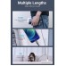 Кабель USB-Lightning Vention TPE Nylon MFi C89 2.4A 480Mbps nickel-plated 0.5m Grey (LABHD)