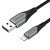 Кабель USB-Lightning Vention TPE Nylon MFi C89 2.4A 480Mbps nickel-plated 2m Grey (LABHH)