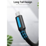 Кабель USB-MicroUSB Vention PVC 3A 480Mbps nickel-plated 0.5m Grey (COLBD)
