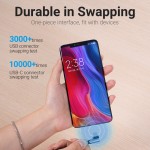 Кабель USB-Type-C Vention TPE Nylon 90° Degree 5A 480Mbps nickel-plated 1m Grey (COGHF)