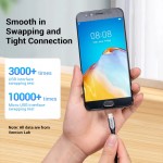 Кабель USB-MicroUSB Vention TPE Nylon 3A 480Mbps nickel-plated 1m Grey (COAHF)