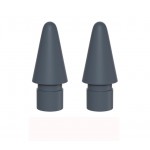 Наконечник Goojodoq для стилуса Apple Pencil (1-2 поколение) (2шт) Grey