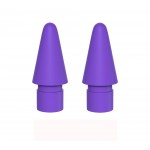 Наконечник Goojodoq для стилуса Apple Pencil (1-2 поколение) (2шт) Purple
