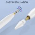 Наконечник Goojodoq для стилуса Apple Pencil (1-2 поколение) (2шт) Yellow