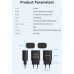 Сетевое зарядное устройство 1Type-C Vention PD 20W QC4.0 2.4A Black (TC-055-EU-B)