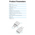 Сетевое зарядное устройство 1Type-C Vention PD 20W QC4.0 2.4A White (TC-055-EU-W)