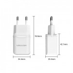 Сетевое зарядное устройство 1USB Vention 10.5W 2.1A White (DC5203-W)