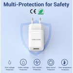 Сетевое зарядное устройство 1USB Vention 10.5W 2.1A White (DC5203-W)