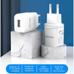 Сетевое зарядное устройство 1USB Vention 10.5W 2.1A White (DC5203-W)