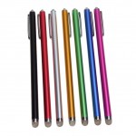 Стилус универсальный Goojodoq Capacitive Fiber Mini Metal Silver