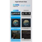 Кабель DisplayPort-DisplayPort v1.4 Vention PVC Cotton 8K 60Hz 4K 144Hz 2K 165Hz 32.4Gbps 10m Black (HCCBL)