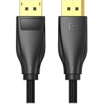 Кабель DisplayPort-DisplayPort v1.4 Vention PVC Cotton 8K 60Hz 4K 144Hz 2K 165Hz 32.4Gbps 1m Black (HCCBF)