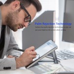 Стилус универсальный Goojodoq 2 в 1 Capacitive TPU Grip Blue